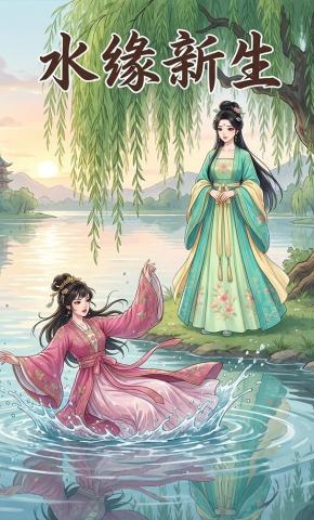 短剧《水缘新生》海报
