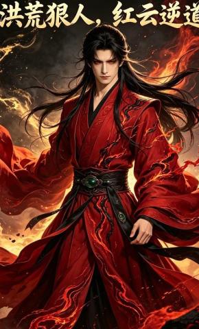 短剧《洪荒狠人，红云逆道》海报