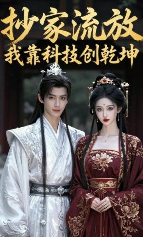 短剧《抄家流放，我靠科技创乾坤》海报