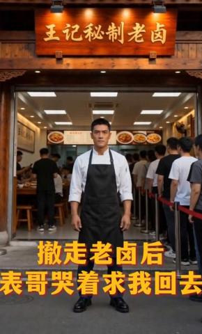 短剧《撤走老卤后，表哥哭着求我回去》海报