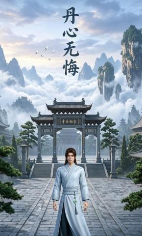 短剧《丹心无悔》海报