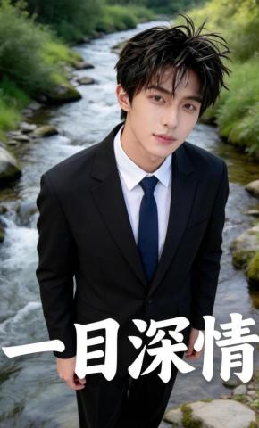 短剧《一目深情》海报