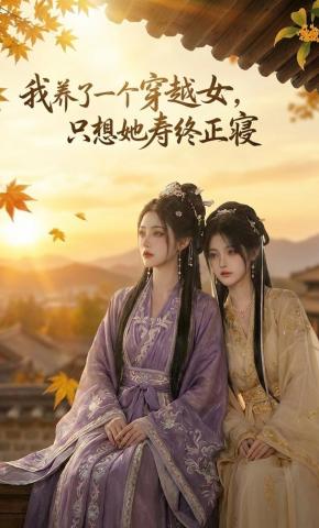 短剧《我养了一个穿越女，只想她寿终正寝》海报