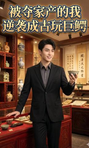 短剧《被夺家产的我逆袭成古玩巨鳄》海报