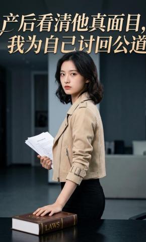 短剧《产后看清他真面目，我为自己讨回公道》海报