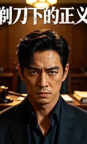 短剧《剃刀下的正义》海报