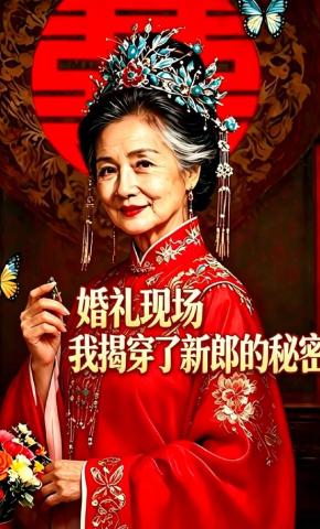 短剧《婚礼现场，我揭穿了新郎的秘密》海报