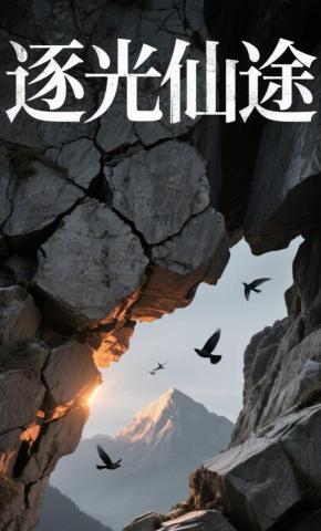 短剧《逐光仙途》海报