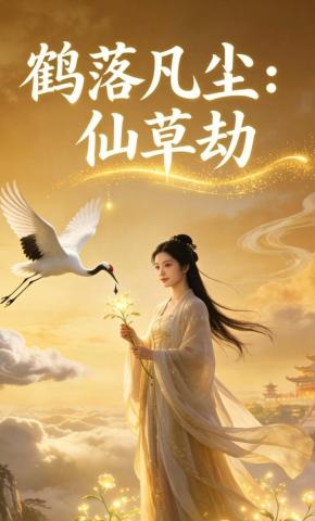 短剧《鹤落凡尘：仙草劫》海报