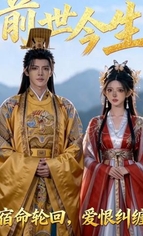 短剧《前世今生：宿命轮回，爱恨纠缠》海报