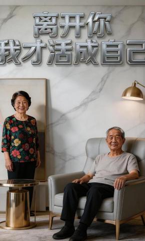 短剧《离开你，我才活成自己》海报