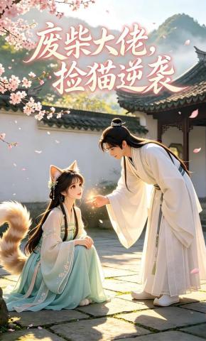 短剧《废柴大佬，捡猫逆袭》海报