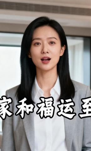 短剧《家和福运至》海报