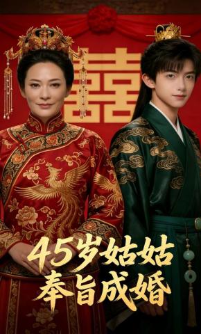 短剧《45岁姑姑奉旨成婚》海报