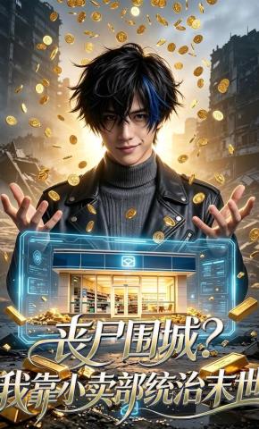 短剧《丧尸围城？我靠小卖部统治末世》海报