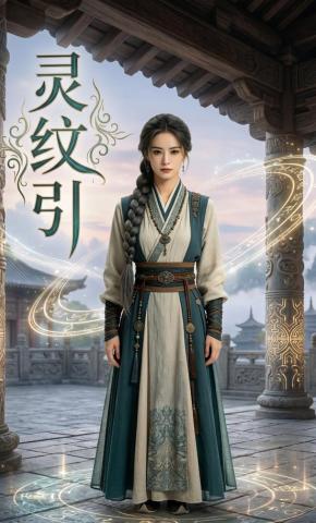 短剧《灵纹引》海报