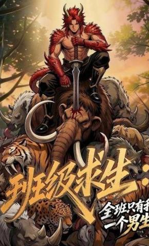 短剧《班级求生：全班只有我一个男生》海报