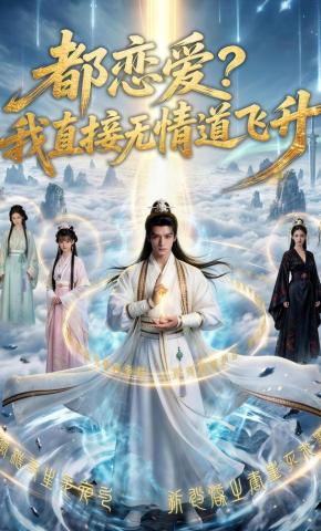 短剧《都恋爱？我直接无情道飞升》海报