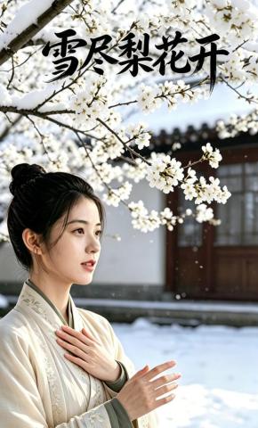 短剧《雪尽梨花开》海报