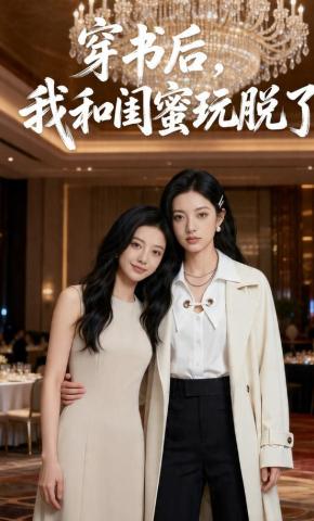 短剧《穿书后，我和闺蜜玩脱了》海报