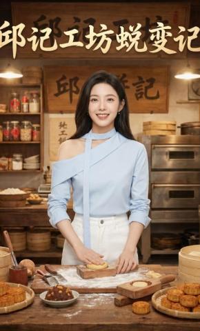 短剧《邱记工坊蜕变记》海报