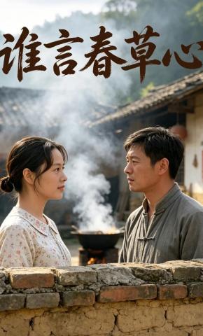 短剧《谁言春草心》海报