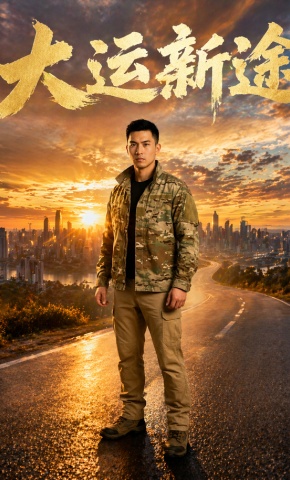 短剧《大运新途》海报