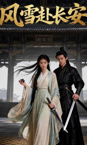 短剧《风雪赴长安》海报