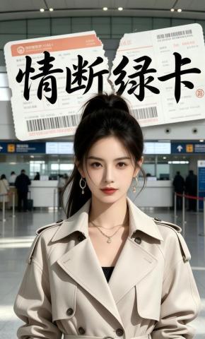 短剧《情断绿卡》海报