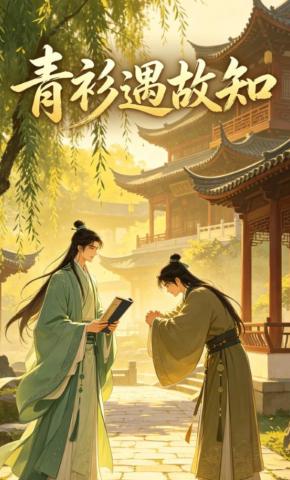 短剧《青衫遇故知》海报