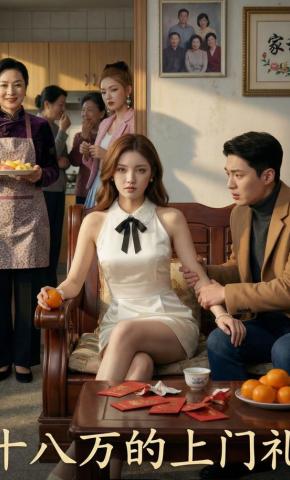 短剧《十八万的上门礼》海报
