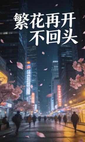 短剧《繁花再开不回头》海报