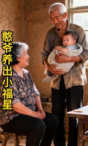 短剧《憨爷养出小福星》海报
