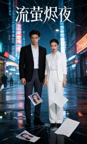 短剧《流萤烬夜》海报