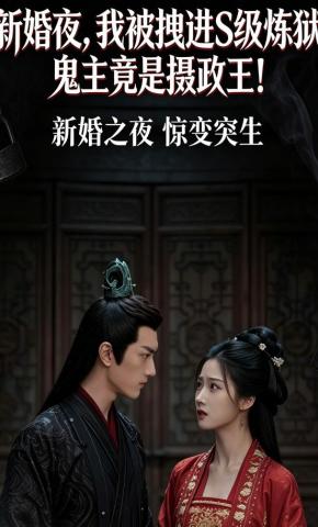 短剧《新婚夜，我被拽进S级炼狱，鬼主竟是摄政王》海报