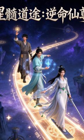 短剧《星髓道途：逆命仙尊》海报