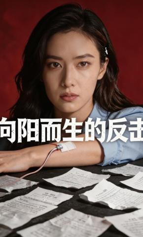 短剧《向阳而生的反击》海报