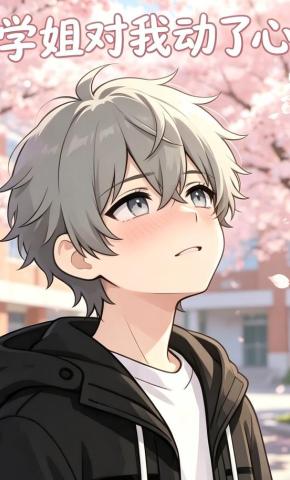 短剧《学姐对我动了心》海报