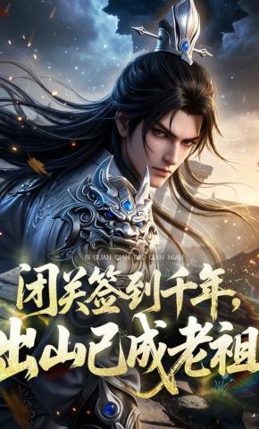 短剧《闭关签到千年，出山已成老祖》海报