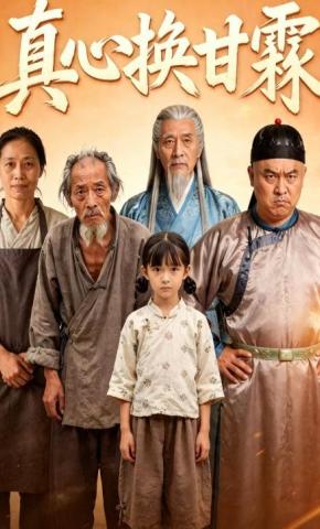 短剧《真心换甘霖》海报