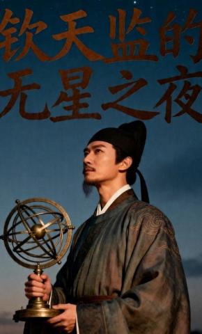 短剧《钦天监的⽆星之夜》海报