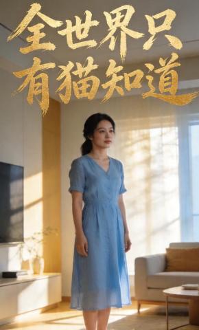 短剧《全世界只有猫知道》海报