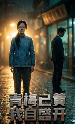 短剧《青梅已黄，我自盛开》海报