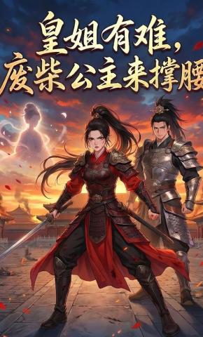 短剧《皇姐有难，废柴公主来撑腰》海报