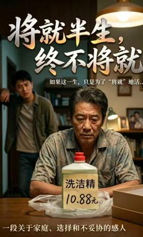 短剧《将就半生，终不将就》海报