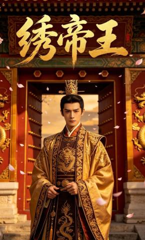 短剧《绣帝王》海报