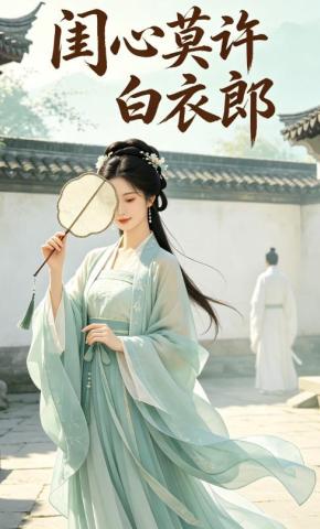 短剧《闺心莫许白衣郎》海报