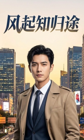 短剧《风起知归途》海报