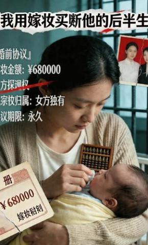 短剧《我用嫁妆买断他的后半生》海报