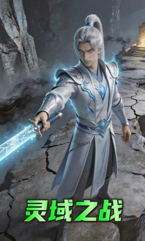 短剧《灵域之战》海报
